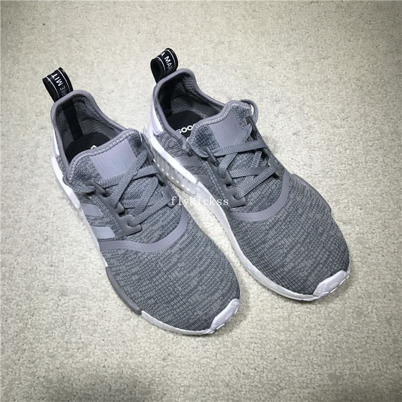 Real Boost Adidas NMD R1 Grey BB2886